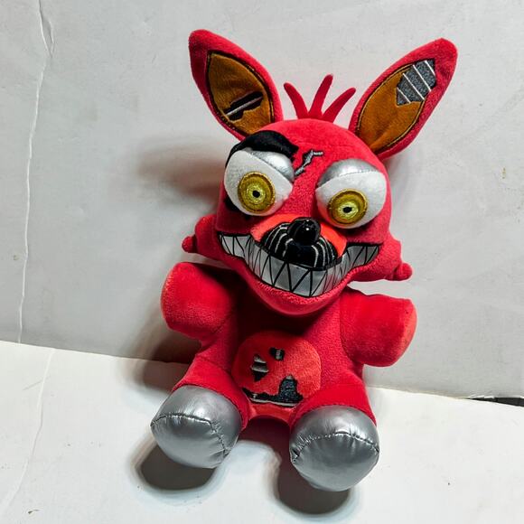Funko Five Nights at Freddy’s Nightmare Foxy Plush 2016 FNAF 8” Read Tag Damage - Picture 3 of 9